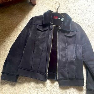 LORD & TAYLOR Bomber Zip Jacket